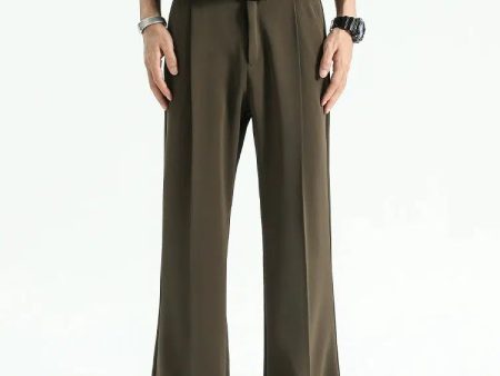 Wide-Leg Drape Pants Fashion