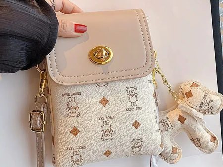 Teddy Bear Pattern Mobile Phone Bag For Cheap