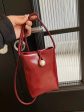 Pearl Button Leather Mobile Phone Bag Sale