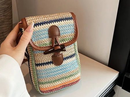 Handwoven Crossbody Mobile Phone Bag Fashion