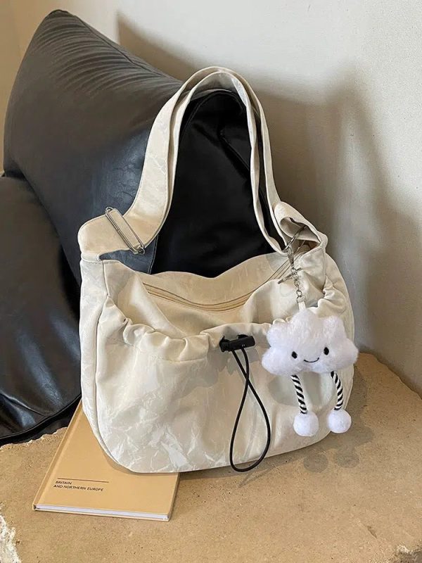 Cloud Keychain Casual Shoulder Bag Discount