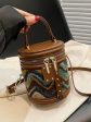 Stylish Patterned Bucket Shoulder Bag Fashion