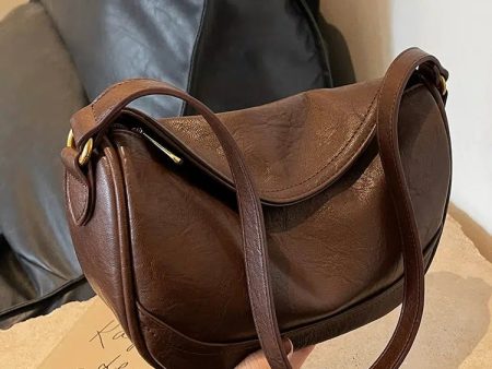 Vintage Leather Shoulder Bag For Cheap