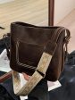 Vintage Leather Bucket Shaped Bag Online Hot Sale