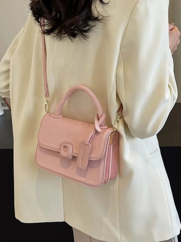 Buckle All-match Crossbody Handbag Fashion