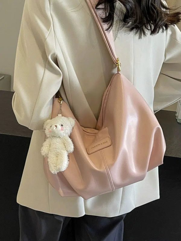 Teddy Charm Shoulder Bag For Sale