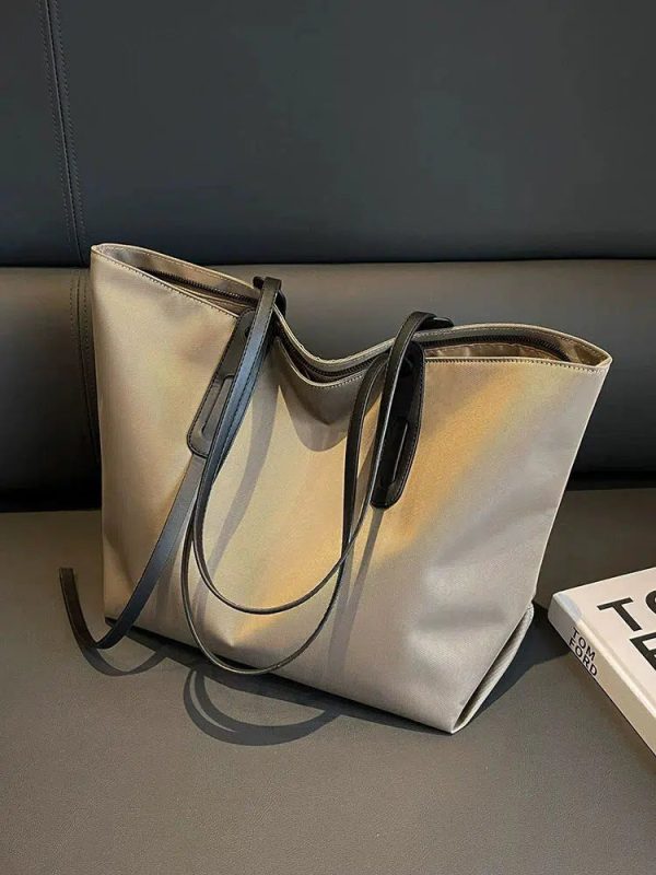 Large Capacity Leather Tote Bag For Cheap