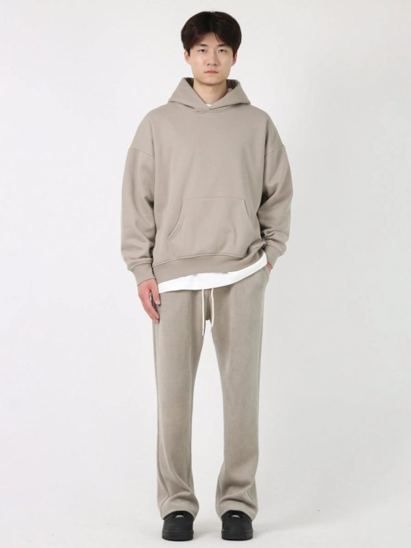 Casual Straight-Leg Drawstring Pants Online Hot Sale