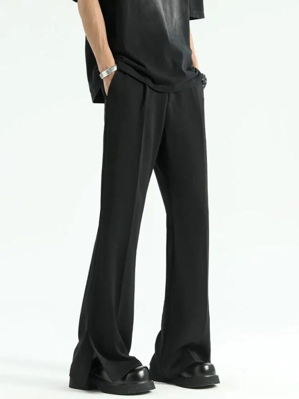 Wide-Leg Drape Pants Fashion