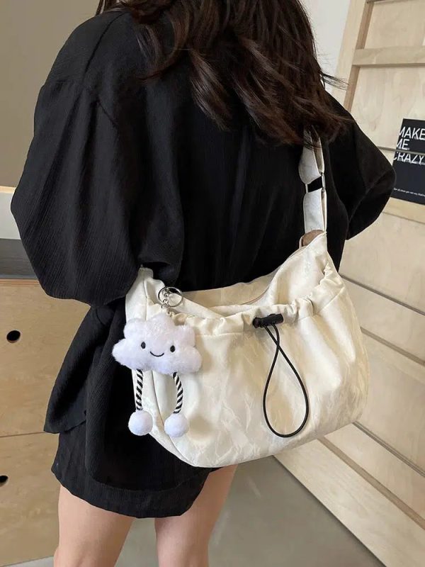 Cloud Keychain Casual Shoulder Bag Discount