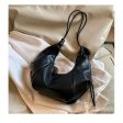 Black Leather Shoulder Bag For Cheap