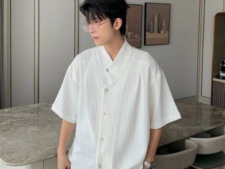 Casual Lightweight Button-Up Shirt Online Sale