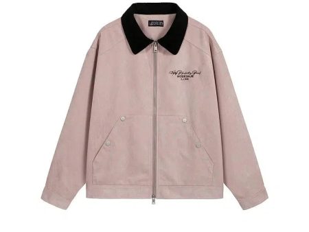 Casual Suede Jacket Hot on Sale