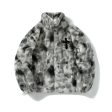 Tie-Dye Furry Quilted Plush Jacket Hot on Sale