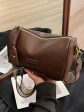 Tassel Accent Leather Shoulder Bag Discount