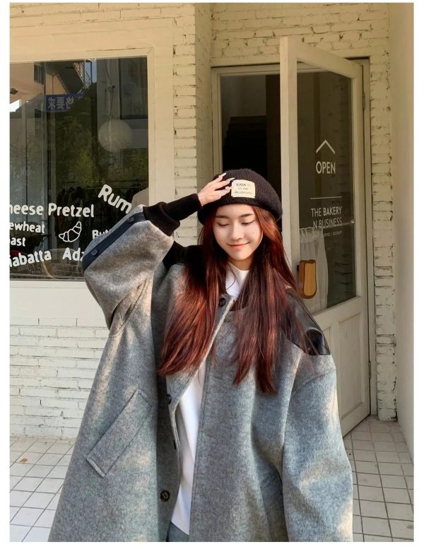 Unisex Oversized Casual Coat Jacket For Discount