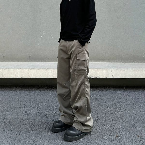 Cargo Pocket Casual Pants Fashion