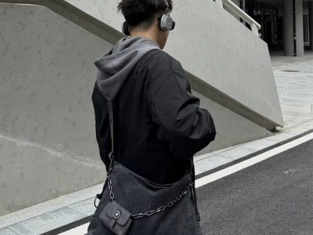 Headphone Pocket Casual Crossbody Bag For Sale