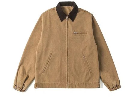 Timeless Canvas Zip-Up Jacket Supply