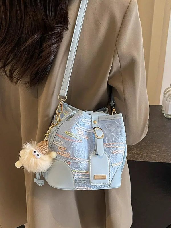 Stylish Embroidered Bucket Bag Online