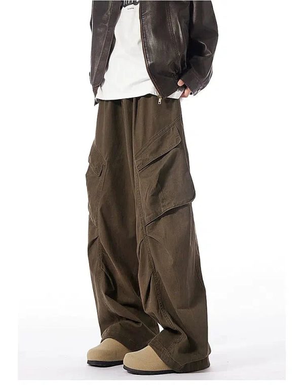 Baggy Pockets Cargo Pants Online Sale