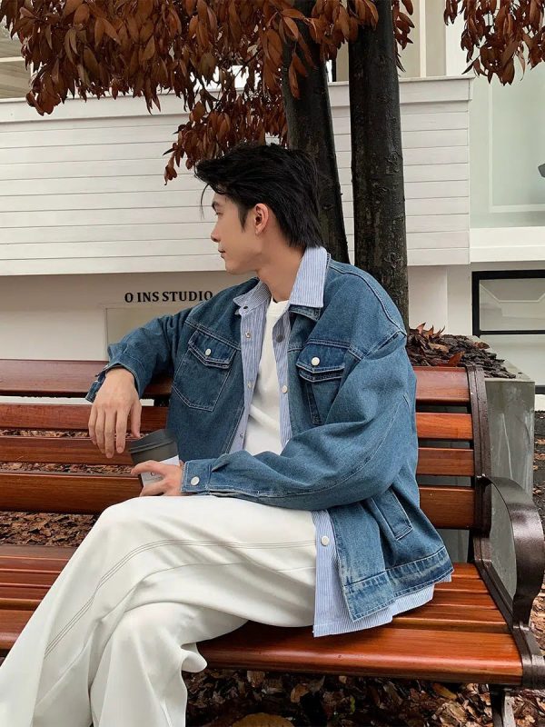 Two-Piece Denim Jacket Online