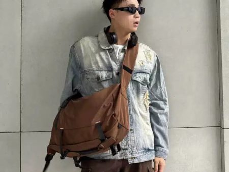 Casual Adjustable Strap Messenger Bag Hot on Sale