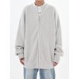 Zip-Up Ribbed Knit Cardigan Supply