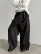 Wide-leg Straight Pleated Pants Supply