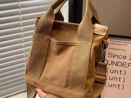 Canvas Bucket Shaped Bag For Cheap