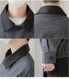 Casual Checkered Button-Up Jacket Online Sale