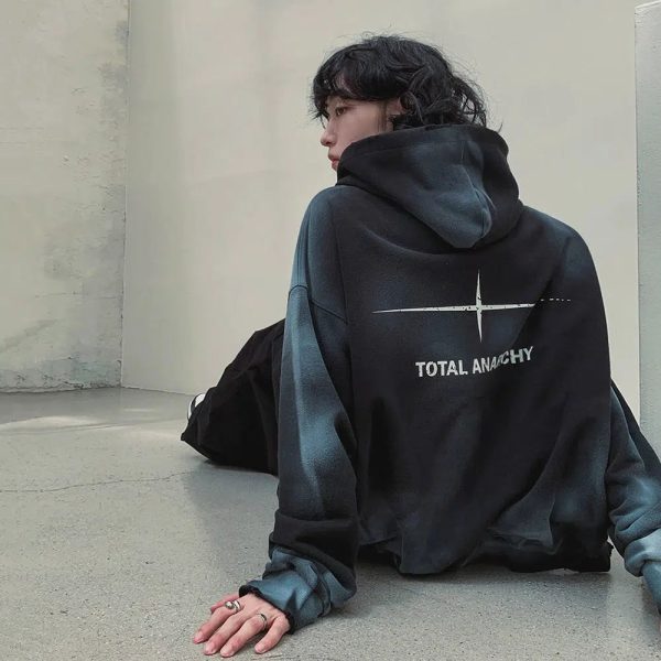 Total Anarchy Graphic Hoodie Online