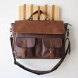 Vintage Leather Messenger Bag Discount