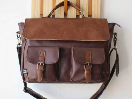 Vintage Leather Messenger Bag Discount