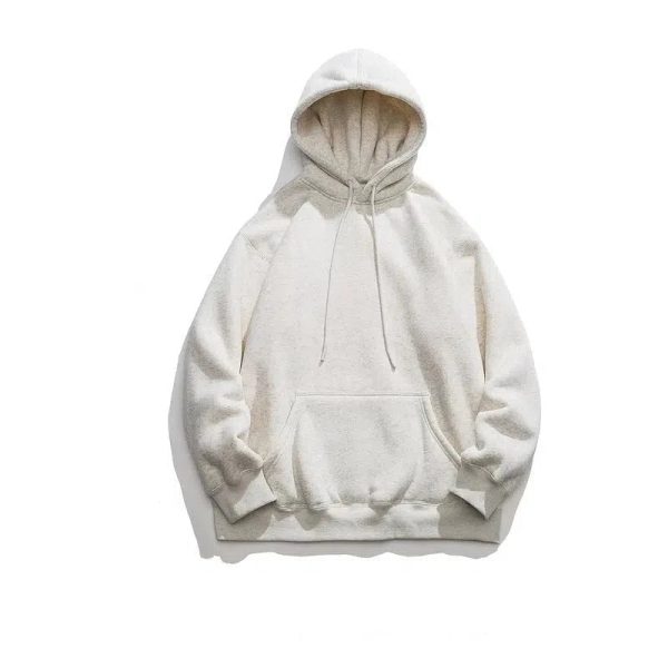 Basic Hooded Plus Velvet Bottoming Sweatshirt Online