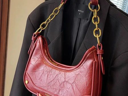 Vintage Chain Strap Shoulder Bag For Cheap