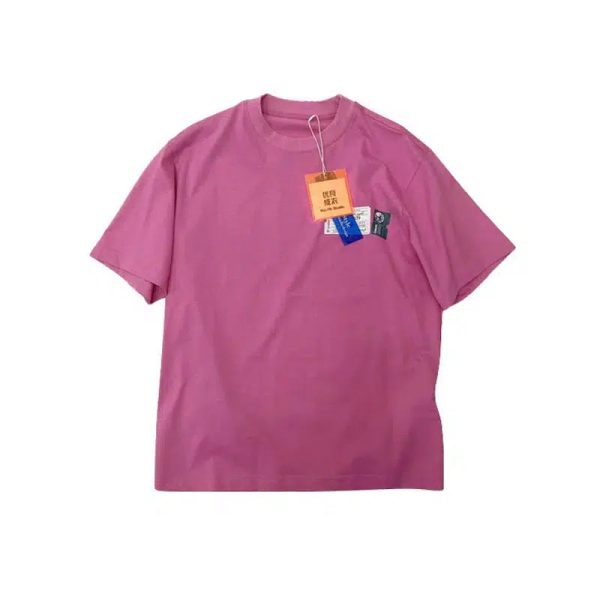 Candy-Colored Crew Neck T-shirt For Discount