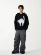 Cat Graphic Hooded Sweater Sale