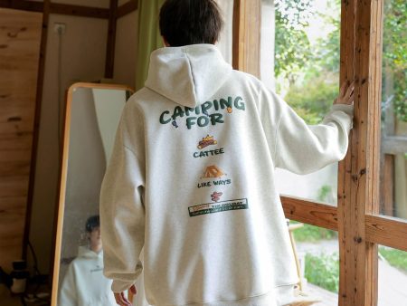 Camping Graphic Hoodie Online Hot Sale