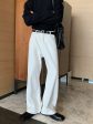 Wide-Leg Plus Velvet Denim Pants Online