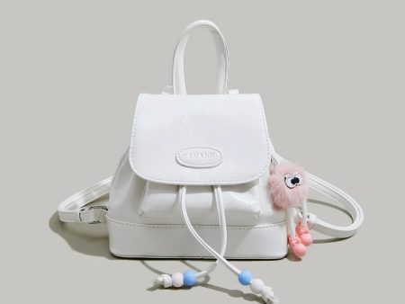 Plush Charm Mini Fashion Backpack Online Hot Sale