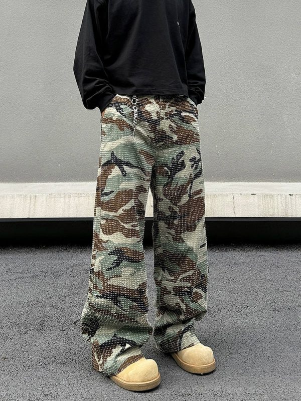 Camouflage Pattern Casual Pants For Cheap