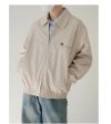 Casual Zip-Up Pocket Jacket For Sale