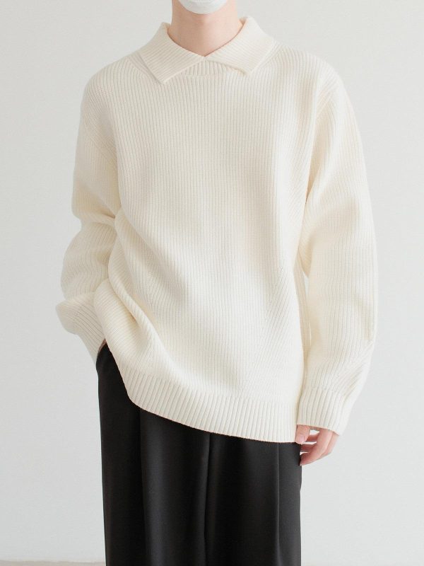 Wool Blend Knit Sweater Sale