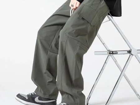 Casual Straight Fit Cargo Pants Online Sale