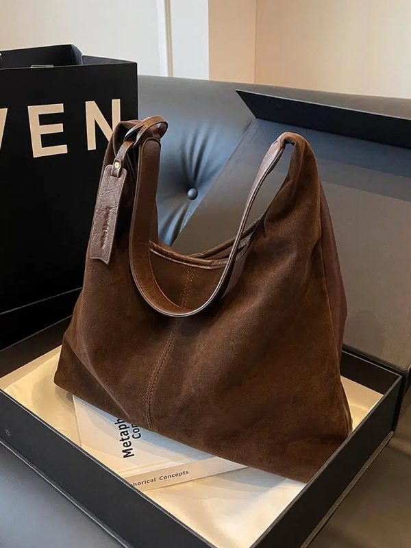 Suede Leather Tote Bag Online Sale