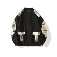 Vintage Patchwork Bomber Jacket Hot on Sale