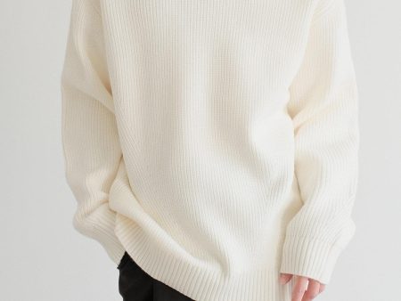 Wool Blend Knit Sweater Sale