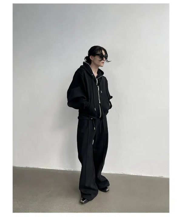 Casual Sports Hoodie Sweatpants Suit Online Hot Sale