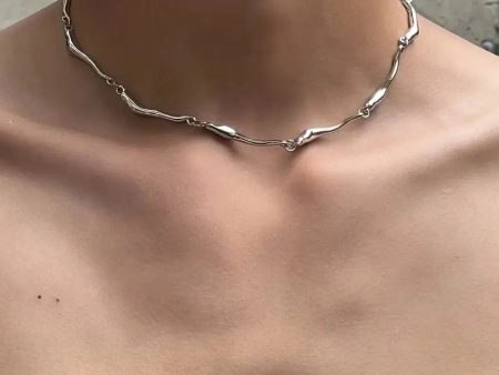 Twisted Chain Necklace Discount